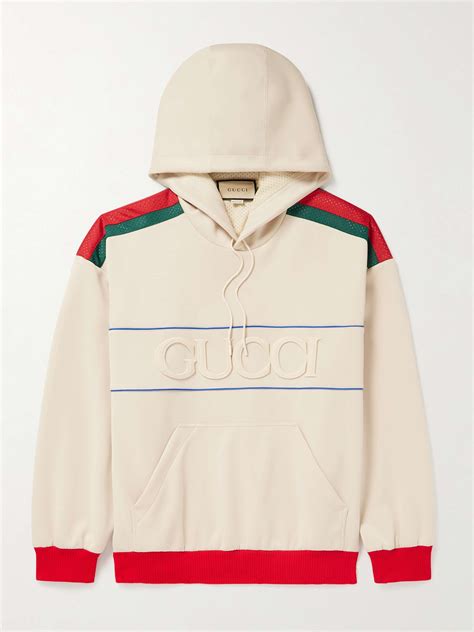 gucci hoodue green|mr porter gucci hoodie.